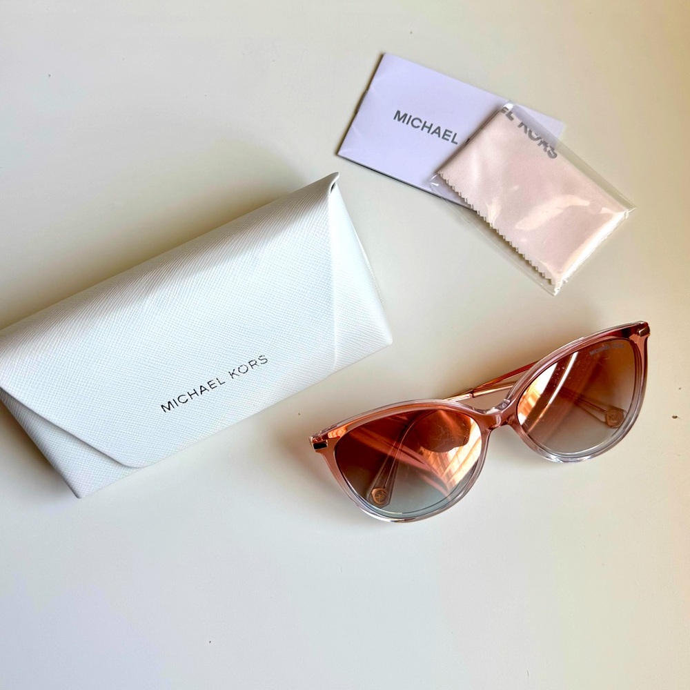 Michael Kors DuPont pink sunglasses